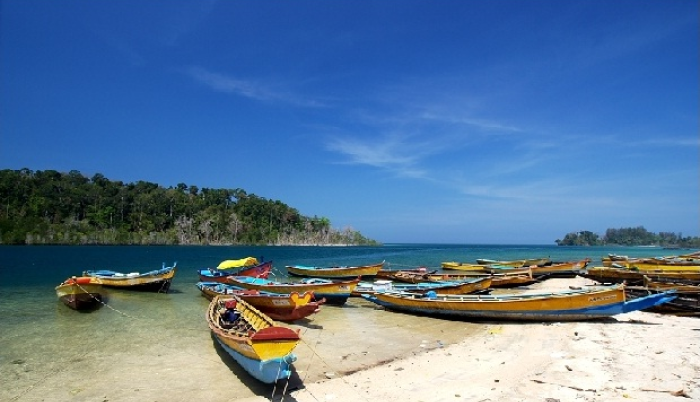 andamanport blair ross wandoor beach